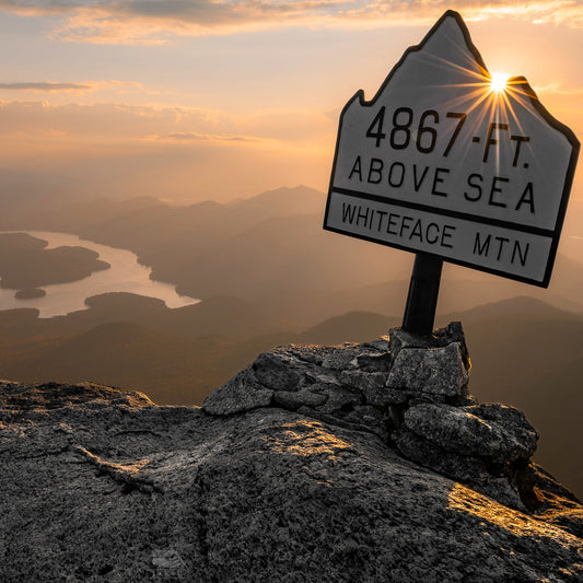 Whiteface Summit Sign