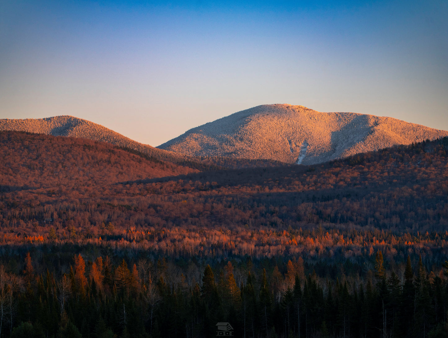 Crisp Cascade Evening