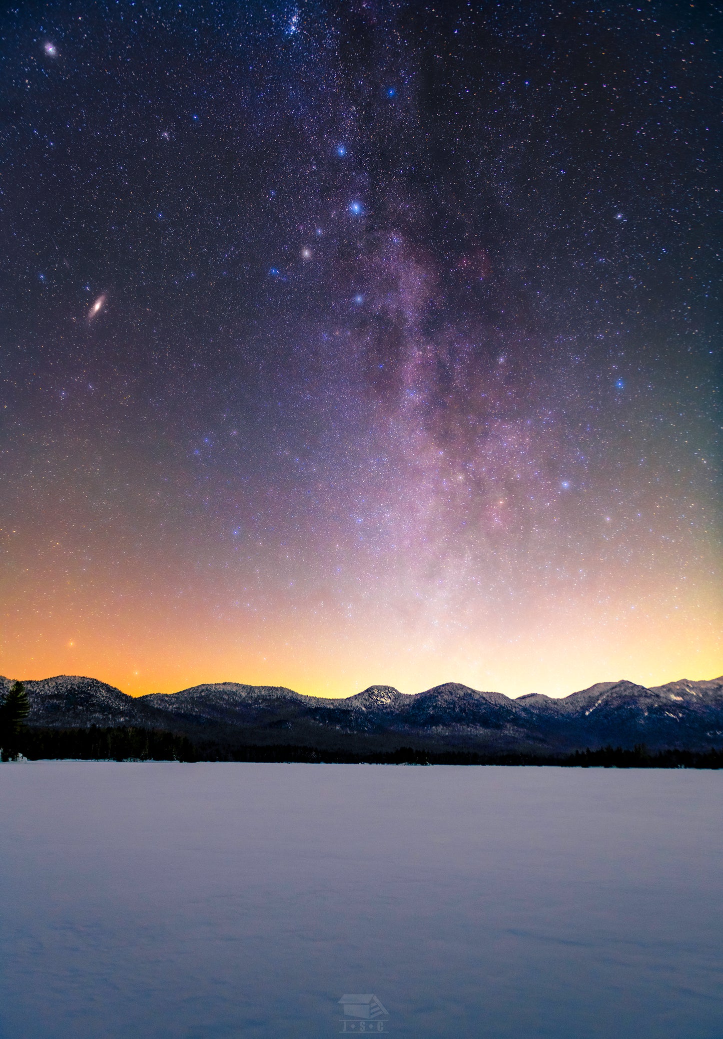 Elk Lake Milky Way