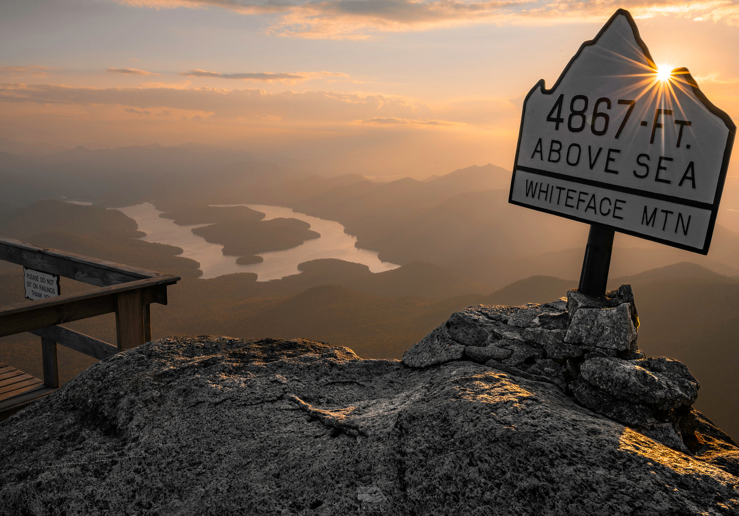 Whiteface Summit Sign